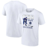 John Tavares Toronto Maple Leafs 1,000 Career Points T-Shirt White