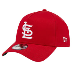 St. Louis Cardinals Team Color A-Frame 9FORTY Adjustable Hat Red | New Era