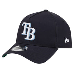 Tampa Bay Rays Team Color A-Frame 9FORTY Adjustable Hat Navy | New Era