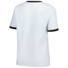San Diego Padres Women's Oversized Ringer T-Shirt White | New Era
