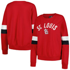 St. Louis Cardinals Women's Game Day Crew Pullover Sweatshirt Red | New Era