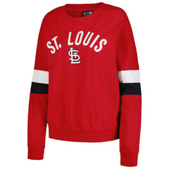 St. Louis Cardinals Women's Game Day Crew Pullover Sweatshirt Red | New Era