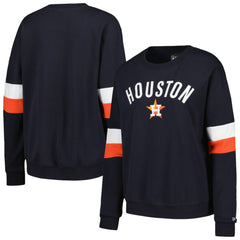 Houston Astros Women's Game Day Crew Pullover Sweatshirt Navy | New Era
