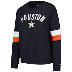 Houston Astros Women's Game Day Crew Pullover Sweatshirt Navy | New Era