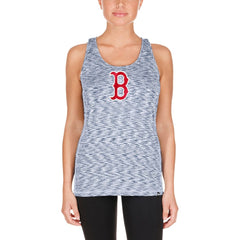 Boston Red Sox Women's Space Dye Keyhole Back Tank Top Navy | New Era