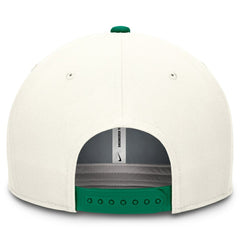Chicago Cubs Sail Pro Performance Snapback Hat Cream/Green | Nike