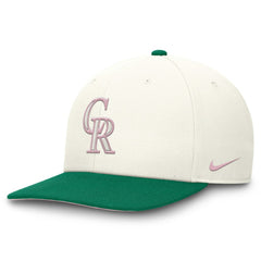 Colorado Rockies Sail Pro Performance Snapback Hat Cream/Green | Nike