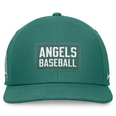 Los Angeles Angels Bicoastal Pro Performance Snapback Hat Green | Nike