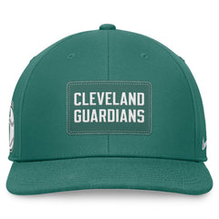 Cleveland Guardians Bicoastal Pro Performance Snapback Hat Green | Nike