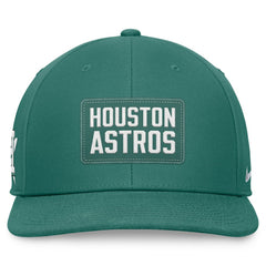 Houston Astros Bicoastal Pro Performance Snapback Hat Green | Nike