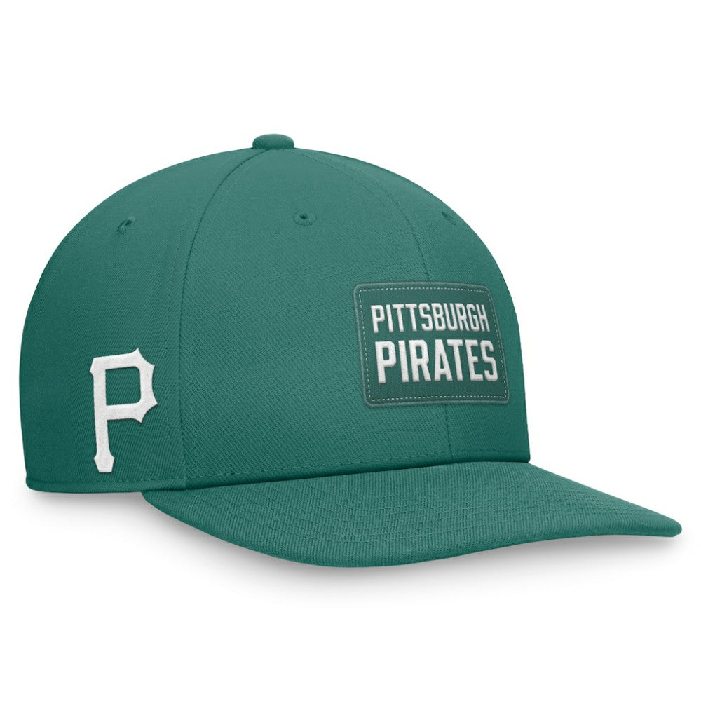 Pittsburgh Pirates Bicoastal Pro Performance Snapback Hat Green | Nike