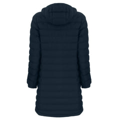 New York Yankees Cutter & Buck Women's Mission Ridge Repreve Eco Insulated Full-Zip Long Puffer Jacket Navy