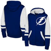 Tampa Bay Lightning Youth Face Off Full-Zip Hoodie Blue