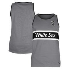 Chicago White Sox Jersey Ringer Tank Top Gray | New Era