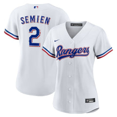 Marcus Semien Texas Rangers Women's Home Replica Player Jersey - White