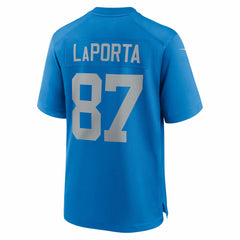 Sam LaPorta Detroit Lions Alternate Game Jersey - Blue