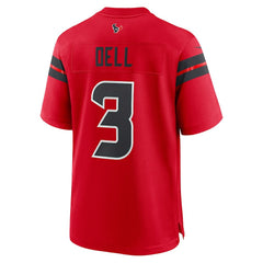 Tank Dell Houston Texans Alternate Game Jersey - Red