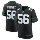 Quincy Williams New York Jets Alternate Game Jersey - Legacy Black