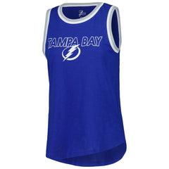 Tampa Bay Lightning G-III 4Her by Carl Banks Women's Strategy Tank Top Blue