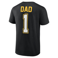 Pittsburgh Pirates Father's Day #1 Dad T-Shirt Black