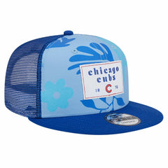 Chicago Cubs Bikini Bottom Trucker 9FIFTY Snapback Hat Royal | New Era