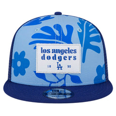 Los Angeles Dodgers Bikini Bottom Trucker 9FIFTY Snapback Hat Royal | New Era