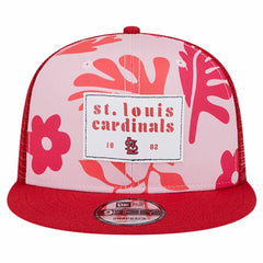 St. Louis Cardinals Bikini Bottom Trucker 9FIFTY Snapback Hat Red | New Era