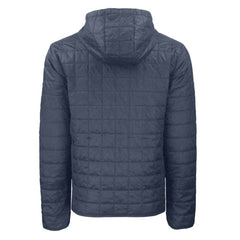 Los Angeles Dodgers Cutter & Buck Cooperstown Collection Rainier Primaloft Eco Full-Zip Hooded Jacket Anthracite