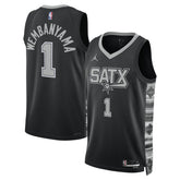Victor Wembanyama San Antonio Spurs Jordan Brand Unisex Swingman Jersey - Statement Edition - Black sale