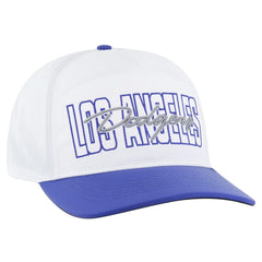 Los Angeles Dodgers Lineman Hitch Adjustable Hat White | 47 brand