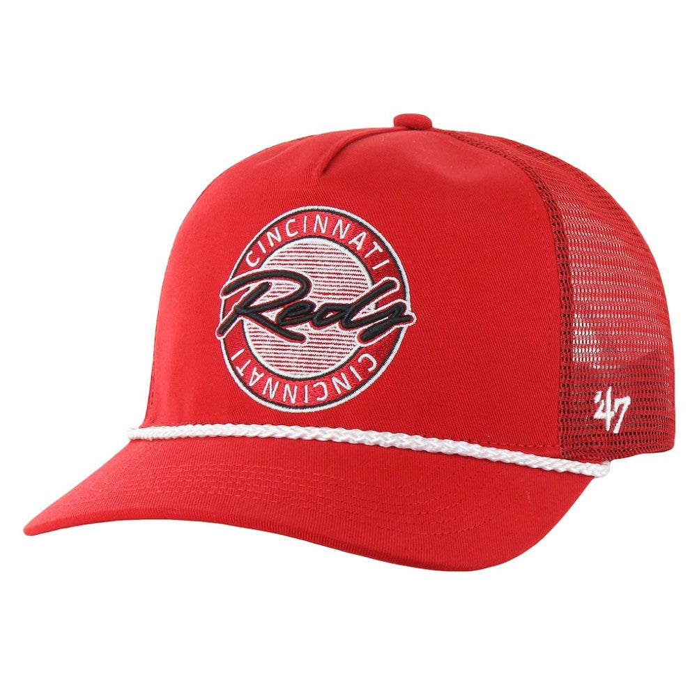 Cincinnati Reds Promenade Hitch Adjustable Hat Red | 47 brand