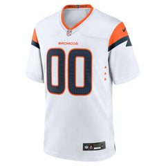 Denver Broncos Mile High Collection Custom Game Jersey - White