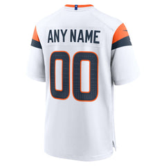 Denver Broncos Mile High Collection Custom Game Jersey - White