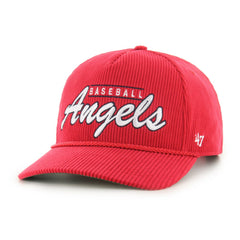 Los Angeles Angels Corduroy Hitch Adjustable Hat Red | 47 brand