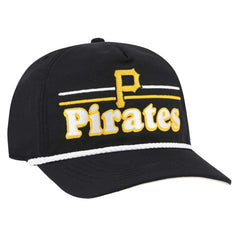 Pittsburgh Pirates Campscape Hitch Adjustable Hat Black | 47 brand
