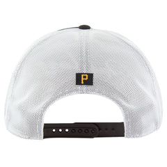 Pittsburgh Pirates Downburst Trucker Adjustable Hat Black | 47 brand
