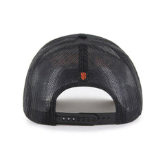 San Francisco Giants Garner Trucker Adjustable Hat Black | 47 brand