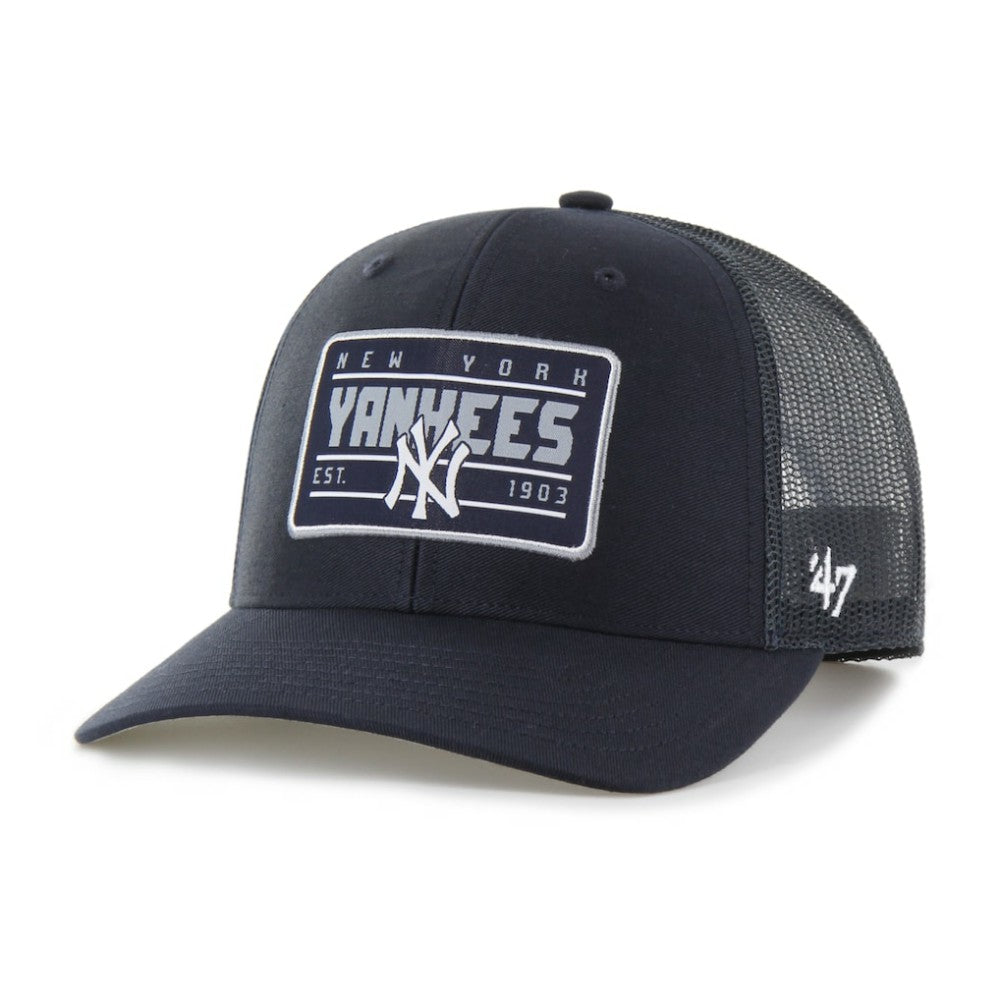 New York Yankees Hardline Trucker Adjustable Hat Navy | 47 brand