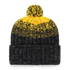 Pittsburgh Pirates Cascade Cuffed Knit Hat with Pom Black | 47 brand