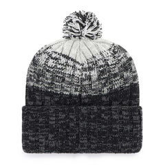 Chicago White Sox Cascade Cuffed Knit Hat with Pom Black | 47 brand