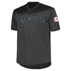 New York Yankees Profile Big & Tall Pop Fashion Jersey Charcoal