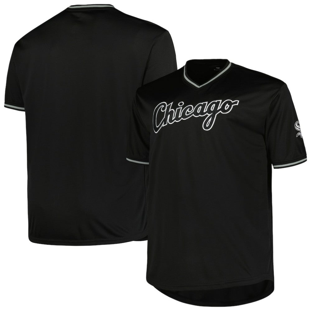 Chicago White Sox Profile Big & Tall Pop Fashion Jersey Black