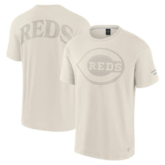 Cincinnati Reds Elements Iconic T-Shirt Cream