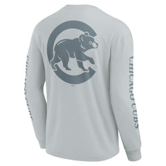 Chicago Cubs Elements Strive Long Sleeve T-Shirt Gray
