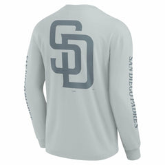 San Diego Padres Elements Strive Long Sleeve T-Shirt Gray