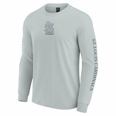 St. Louis Cardinals Elements Strive Long Sleeve T-Shirt Gray