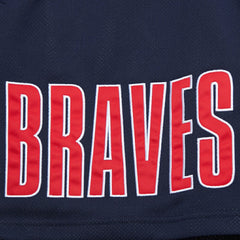 Atlanta Braves OG 2.0 Fashion Shorts Navy | Mitchell & Ness