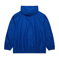 Atlanta Braves Cooperstown Collection Vintage Logo Full-Zip Hoodie Windbreaker Jacket Royal | Mitchell & Ness