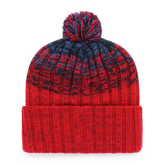 Los Angeles Angels Youth Cascade Cuffed Knit Hat with Pom Red | 47 brand