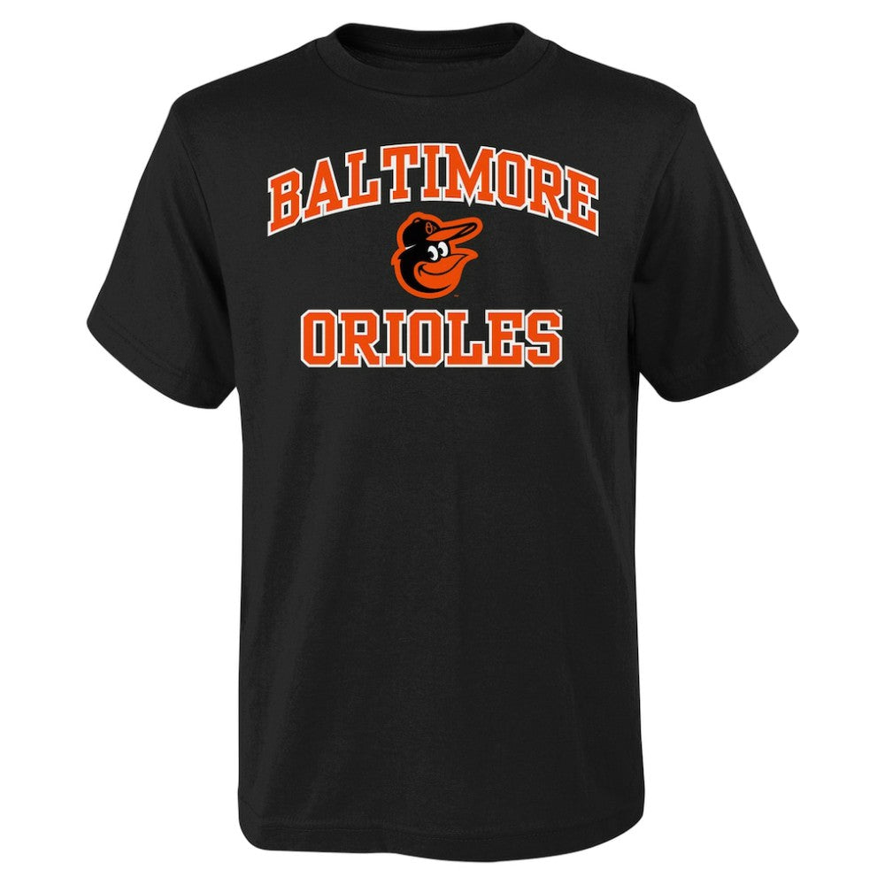 Baltimore Orioles Youth Heart & Soul T-Shirt Black